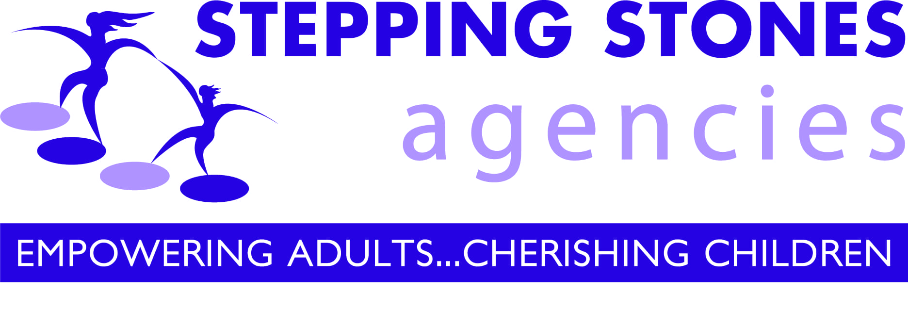 Stepping stones agencies logo.